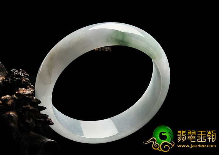 糯冰种飘花手镯(59.2mm)