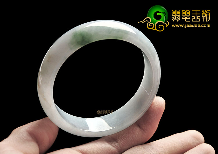 糯冰种飘花手镯(59.2mm)