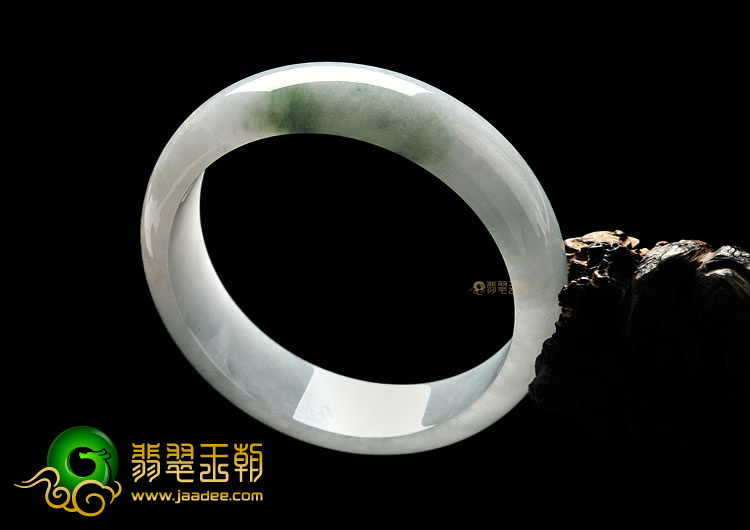 糯冰种飘花手镯(59.2mm)