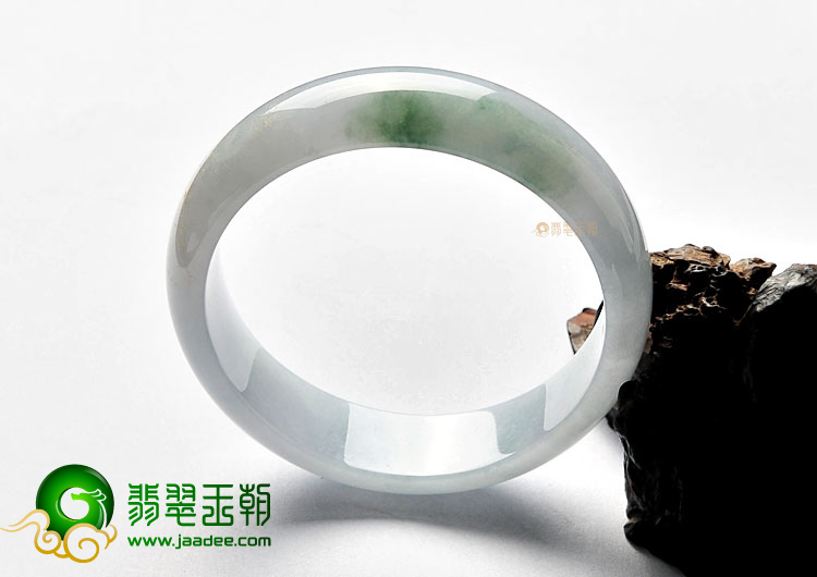 糯冰种飘花手镯(59.2mm)