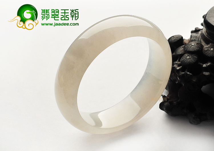 糯冰种白色手镯(57.8mm)