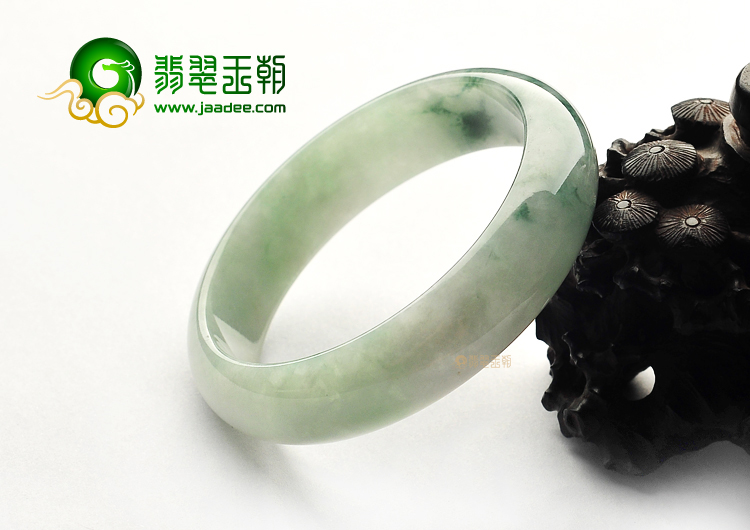 糯冰种飘花手镯(58.1mm)
