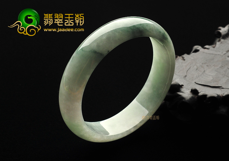糯冰种飘花手镯(58.1mm)