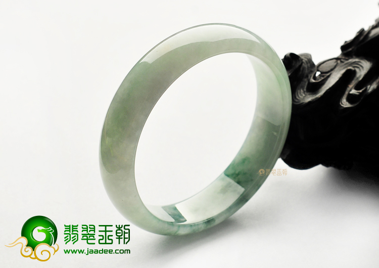 糯冰种飘花手镯(56.7mm)