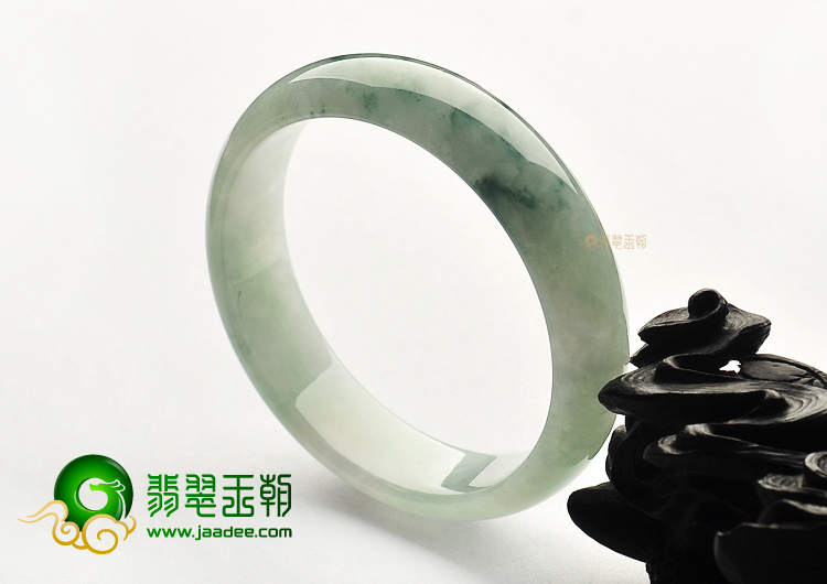 糯冰种飘花手镯(56.7mm)
