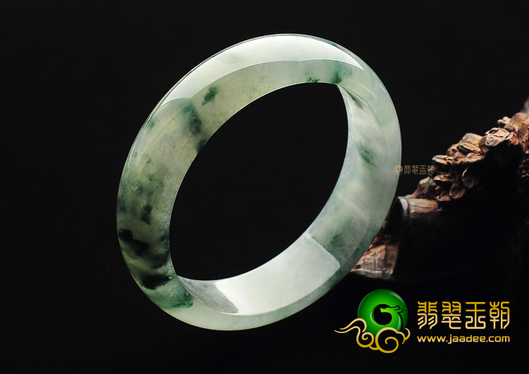 (超值推荐)冰种飘花手镯(58.9mm)