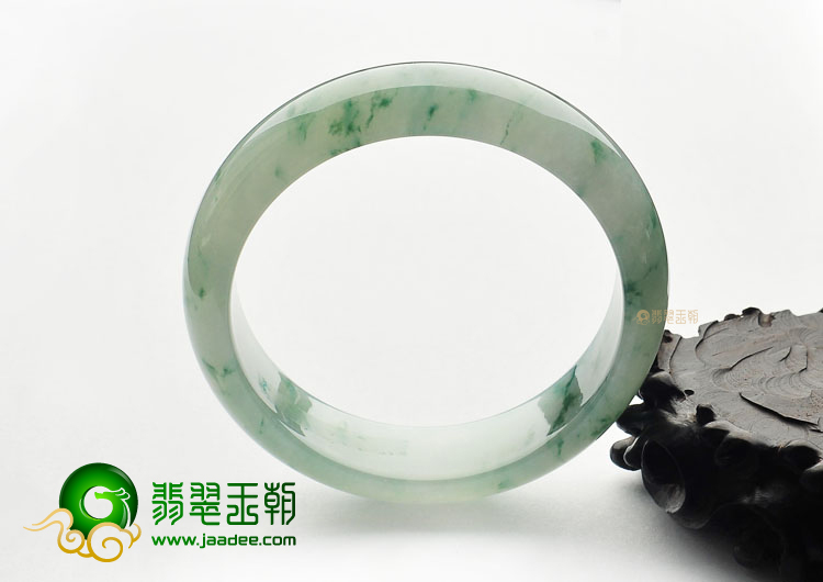 冰种飘花手镯(61.4mm)