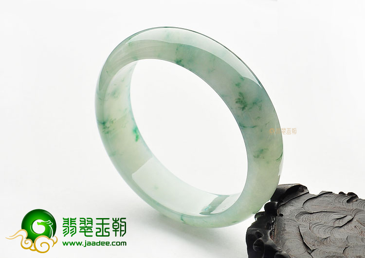冰种飘花手镯(61.4mm)