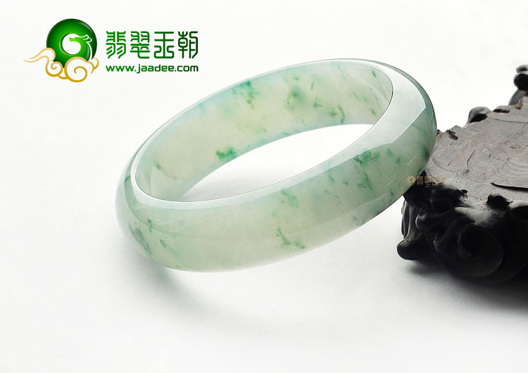 冰种飘花手镯(61.4mm)