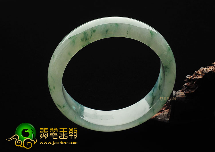 冰种飘花手镯(61.4mm)