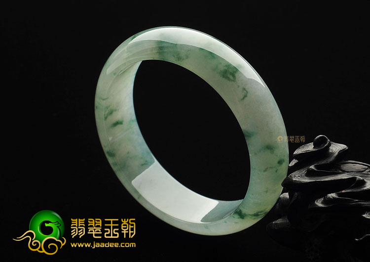 冰种飘花手镯(58.5mm)