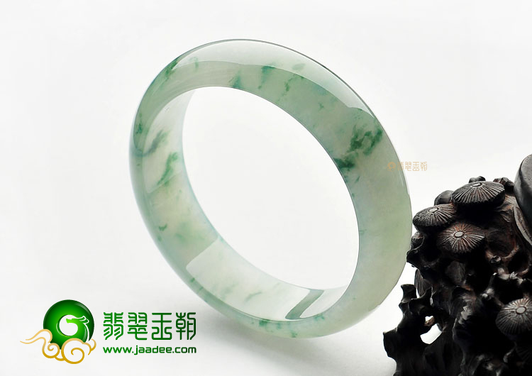 冰种飘花手镯(58.5mm)