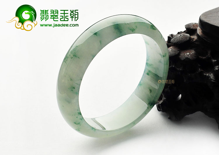 冰种飘花手镯(58.5mm)