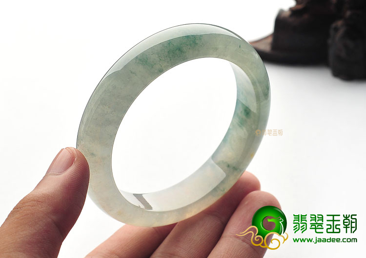 冰种飘花手镯(56.3mm)