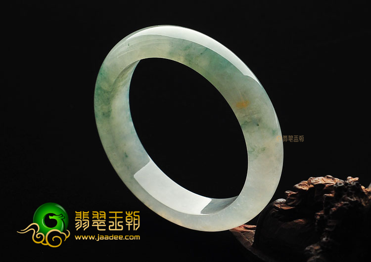 冰种飘花手镯(56.3mm)