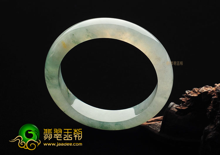 冰种飘花手镯(56.3mm)