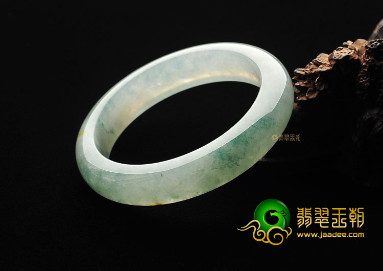 冰种飘花手镯(56.3mm)