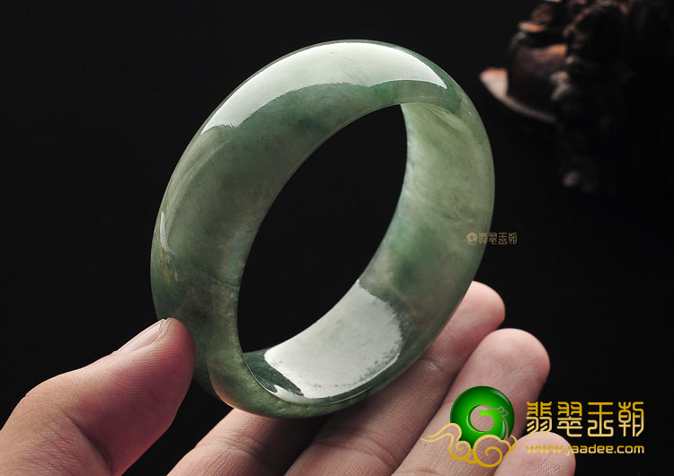 冰种飘花手镯(58.3mm)