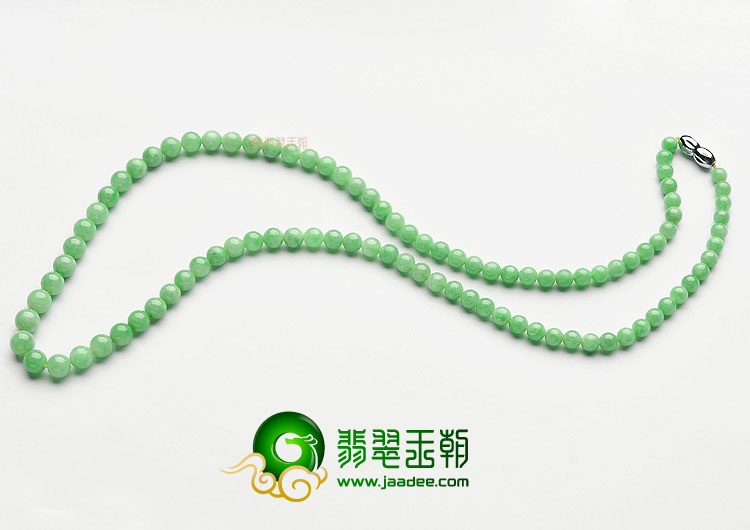 (超值推荐)糯冰种翠色项链