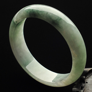 糯冰种飘花手镯(58.1mm)