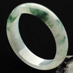 糯冰种飘花手镯(57.2mm)