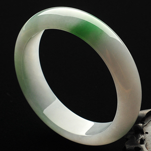 糯冰种飘花手镯(57.3mm)