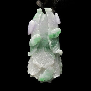 (超值推荐)糯冰种春带彩白菜挂件