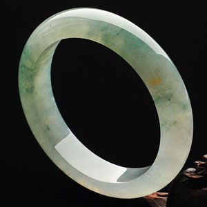冰种飘花手镯(56.3mm)
