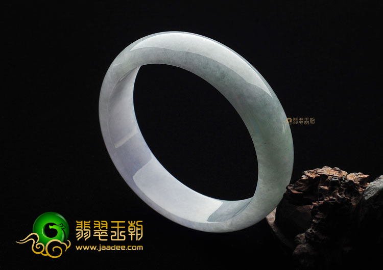 (超值推荐)糯冰种淡紫罗兰手镯(57.6mm)