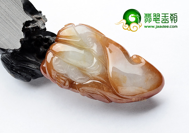 (超值推荐)糯冰种红翡童子拜佛挂件