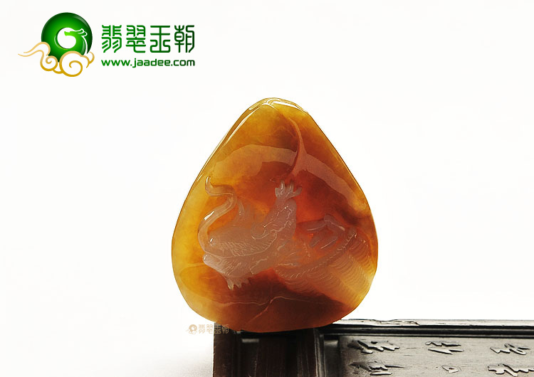 (超值推荐)冰种褐黄翡玉鼠运财挂件