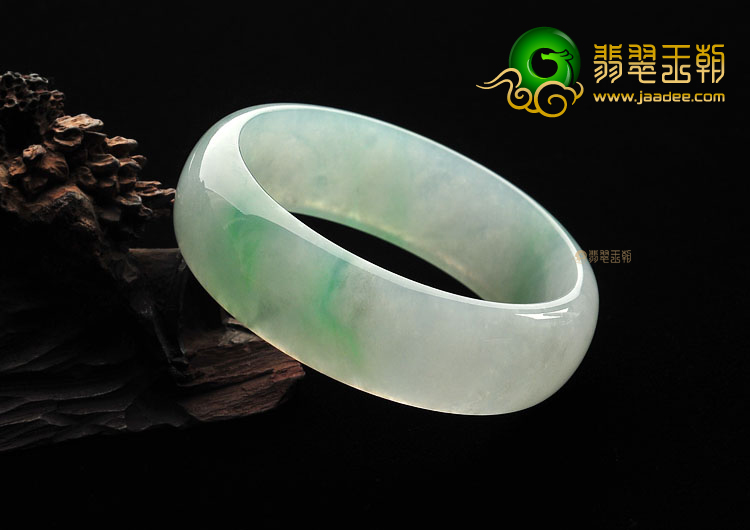 冰种飘花手镯(58.6mm)