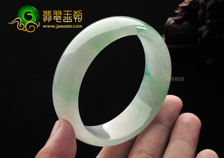 冰种飘花手镯(58.6mm)