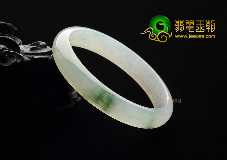 (超值推荐)冰种飘花手镯(59.4mm)