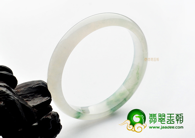 (超值推荐)冰种飘花手镯(59.4mm)