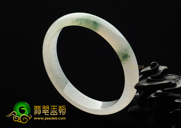 (超值推荐)冰种飘花手镯(59.4mm)