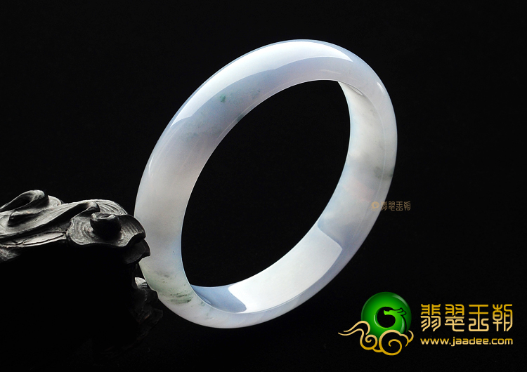 冰种紫罗兰手镯(54.4mm)