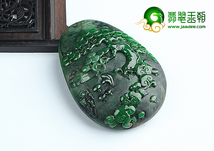 细糯种癣加绿财运亨通挂件