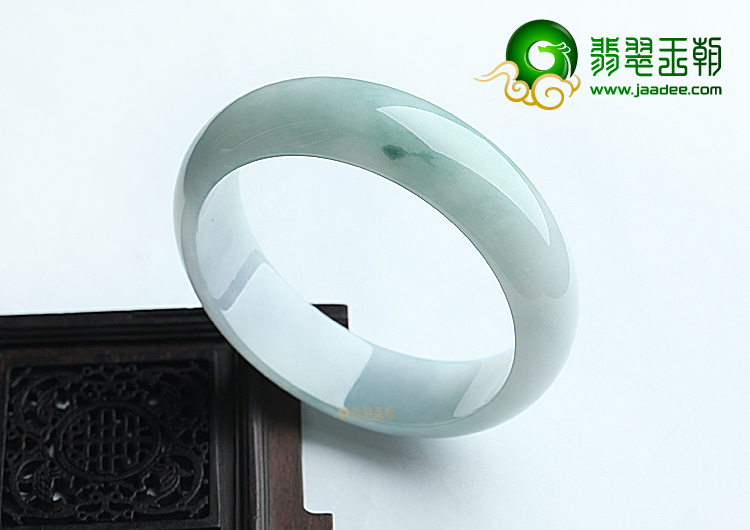 (超值推荐)糯冰种淡紫罗兰手镯（59.6mm）