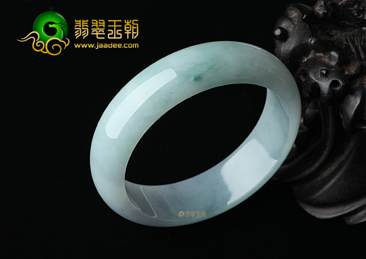 (超值推荐)糯冰种淡紫罗兰手镯（59.6mm）