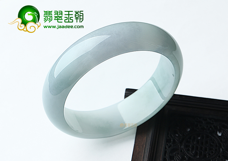 (超值推荐)糯冰种淡紫罗兰手镯（59.6mm）