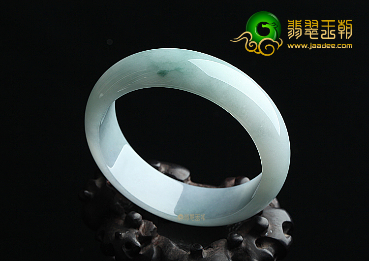 (超值推荐)糯冰种淡紫罗兰手镯（59.6mm）