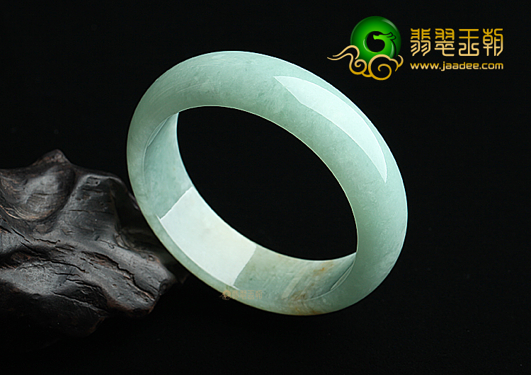 糯冰种晴水黄翡手镯（58.5mm）