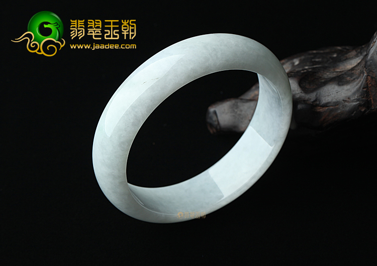 (超值推荐)细糯种晴水飘花手镯（55.1mm）