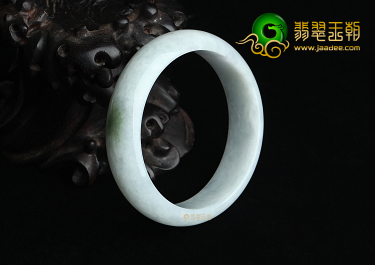 (超值推荐)细糯种晴水飘花手镯（55.1mm）
