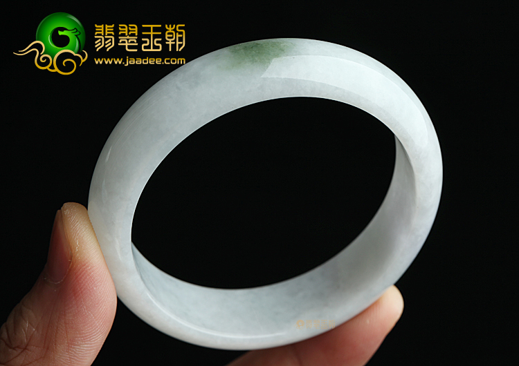 (超值推荐)细糯种晴水飘花手镯（55.1mm）