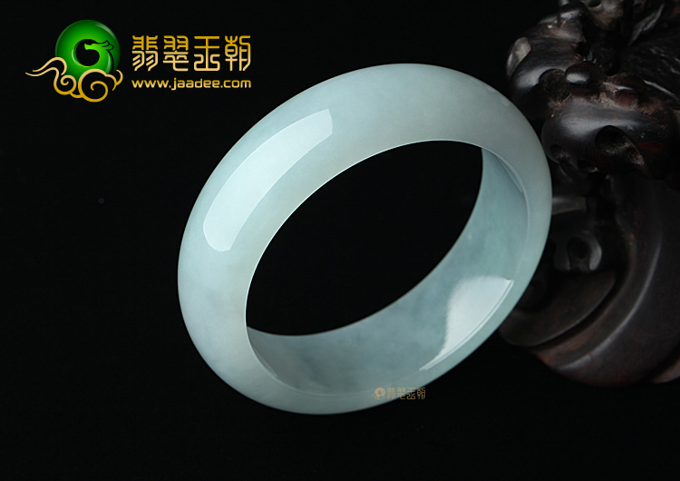 糯冰种晴水手镯（55.1mm）