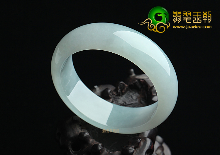 糯冰种晴水手镯（55.1mm）