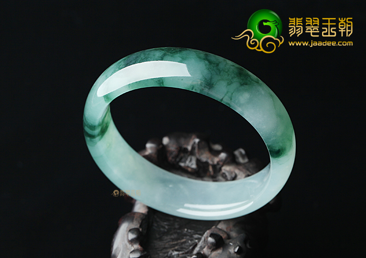 冰种飘兰花手镯（58.8mm）