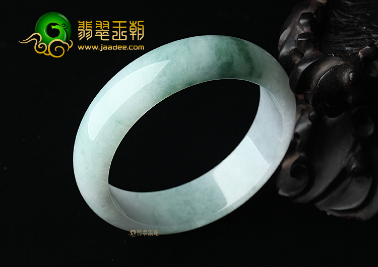 糯冰种晴水飘花手镯（59.9mm）